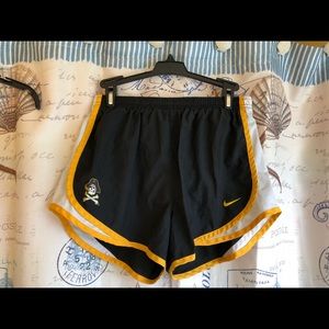 Black Nike ECU running shorts